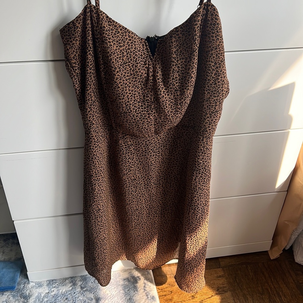 Blue Ivy DYKC cheetah dress size M